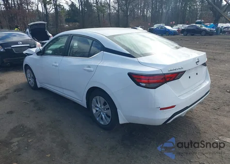 2020 Nissan Sentra S Xtronic Cvt from USA, damaged, VIN 3N1AB8BV6LY262950